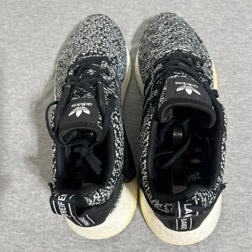 Adidas NMD R2‎ Oreo Running Shoes Mens Size 12 Sneakers B22631